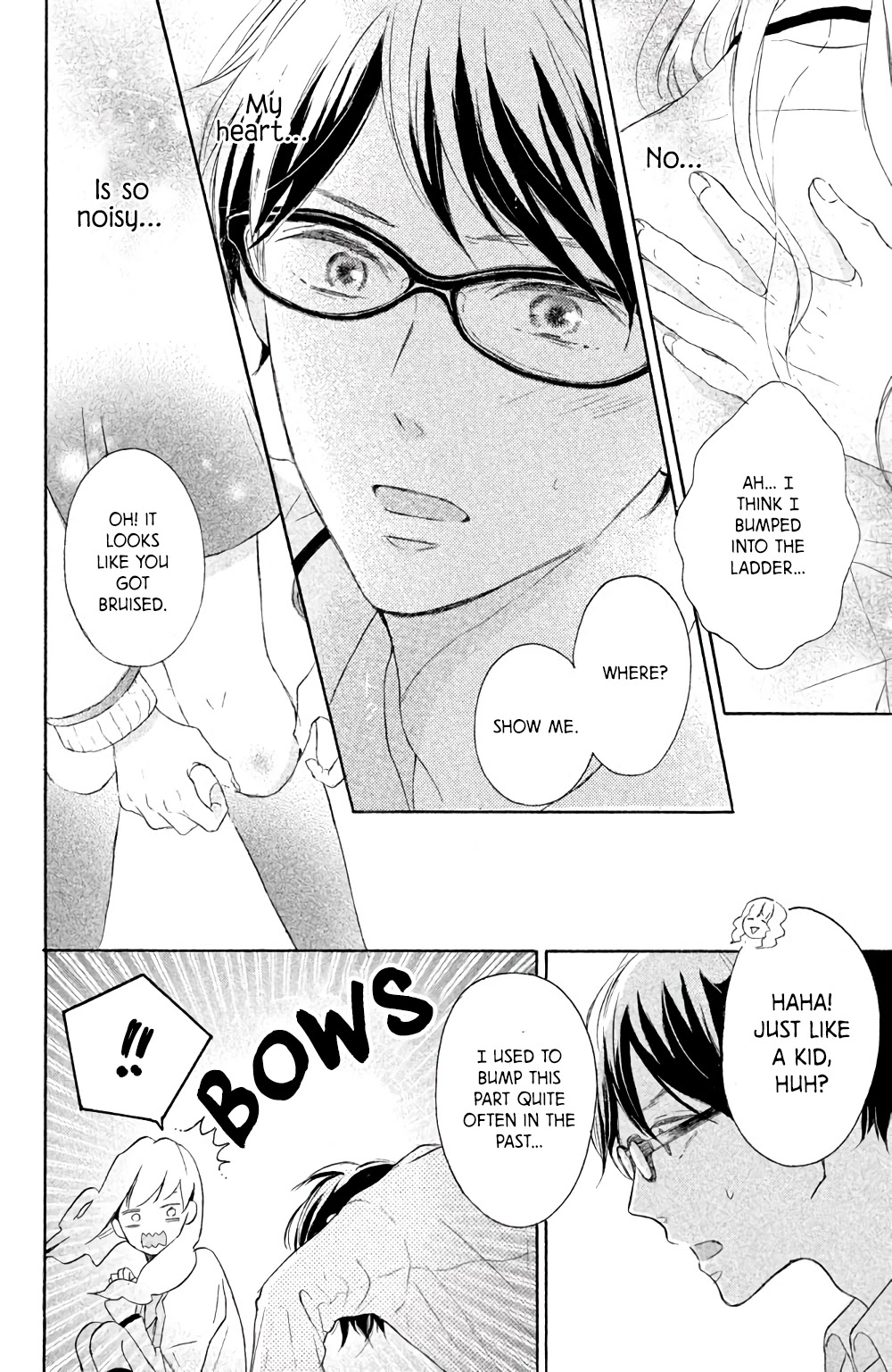 Hatsukoi ni Kiss Chapter 6 page 17 - Chapter 6: Uno-kun's Love is the Sky