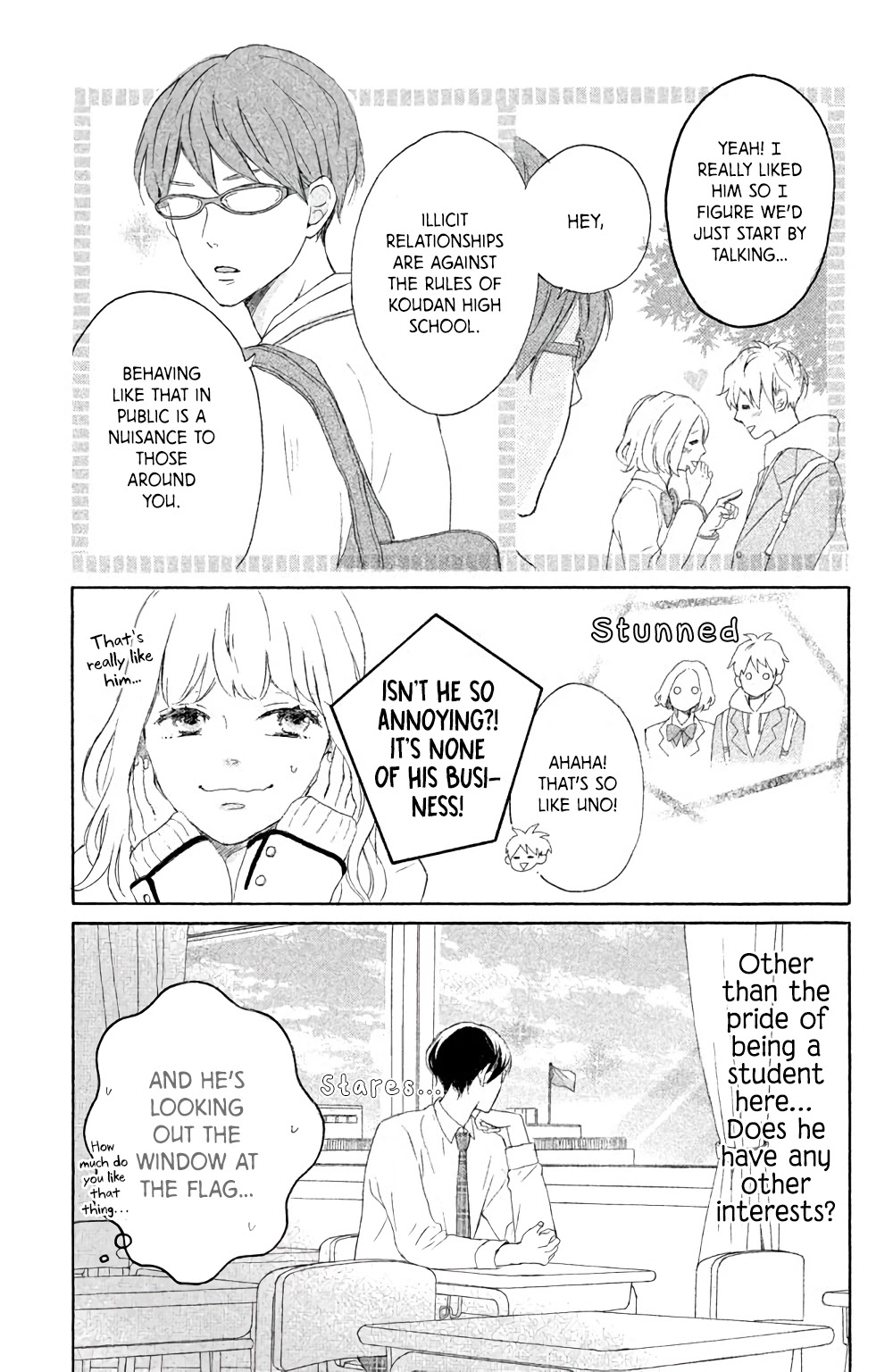 Hatsukoi ni Kiss Chapter 6 page 20 - Chapter 6: Uno-kun's Love is the Sky