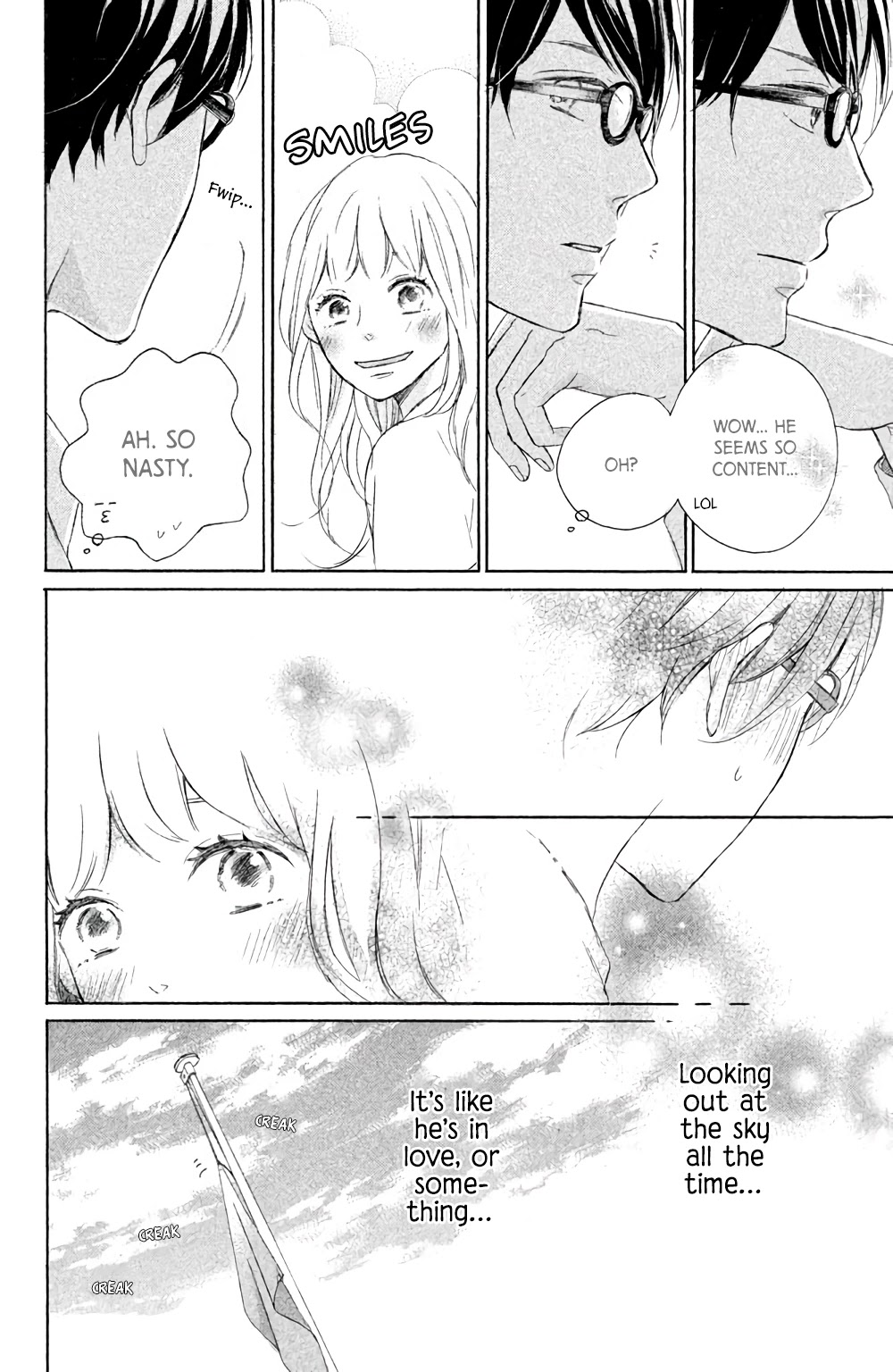 Hatsukoi ni Kiss Chapter 6 page 21 - Chapter 6: Uno-kun's Love is the Sky