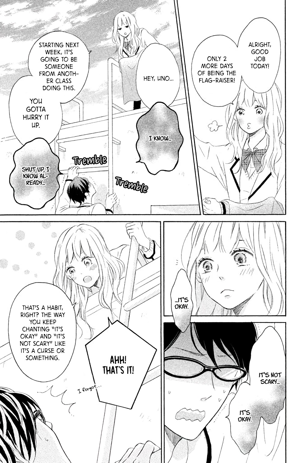 Hatsukoi ni Kiss Chapter 6 page 22 - Chapter 6: Uno-kun's Love is the Sky