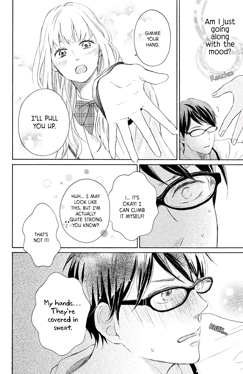 Hatsukoi ni Kiss Chapter 6 page 25 - Chapter 6: Uno-kun's Love is the Sky