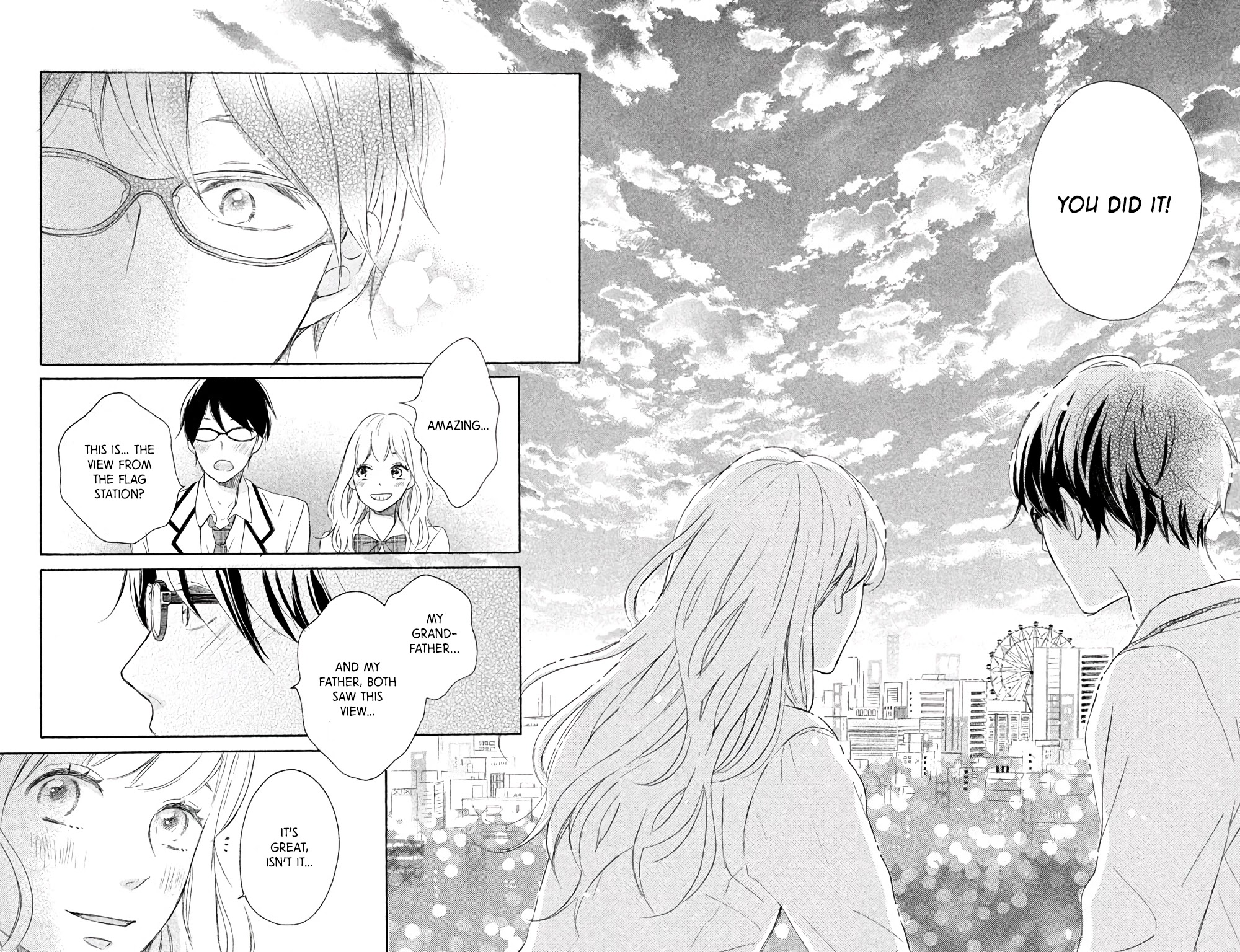 Hatsukoi ni Kiss Chapter 6 page 27 - Chapter 6: Uno-kun's Love is the Sky