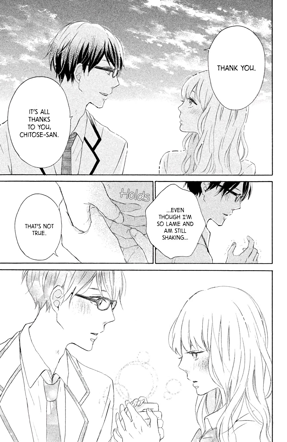 Hatsukoi ni Kiss Chapter 6 page 29 - Chapter 6: Uno-kun's Love is the Sky