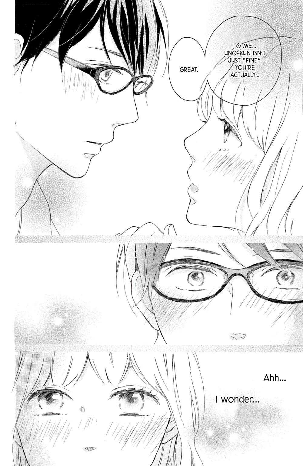 Hatsukoi ni Kiss Chapter 6 page 30 - Chapter 6: Uno-kun's Love is the Sky