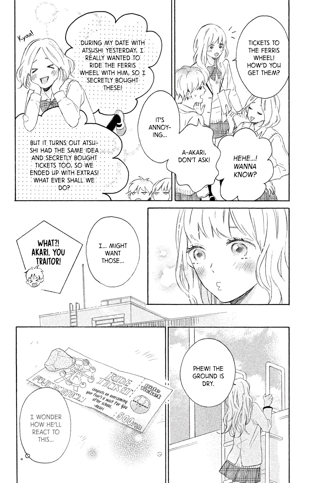 Hatsukoi ni Kiss Chapter 6 page 34 - Chapter 6: Uno-kun's Love is the Sky