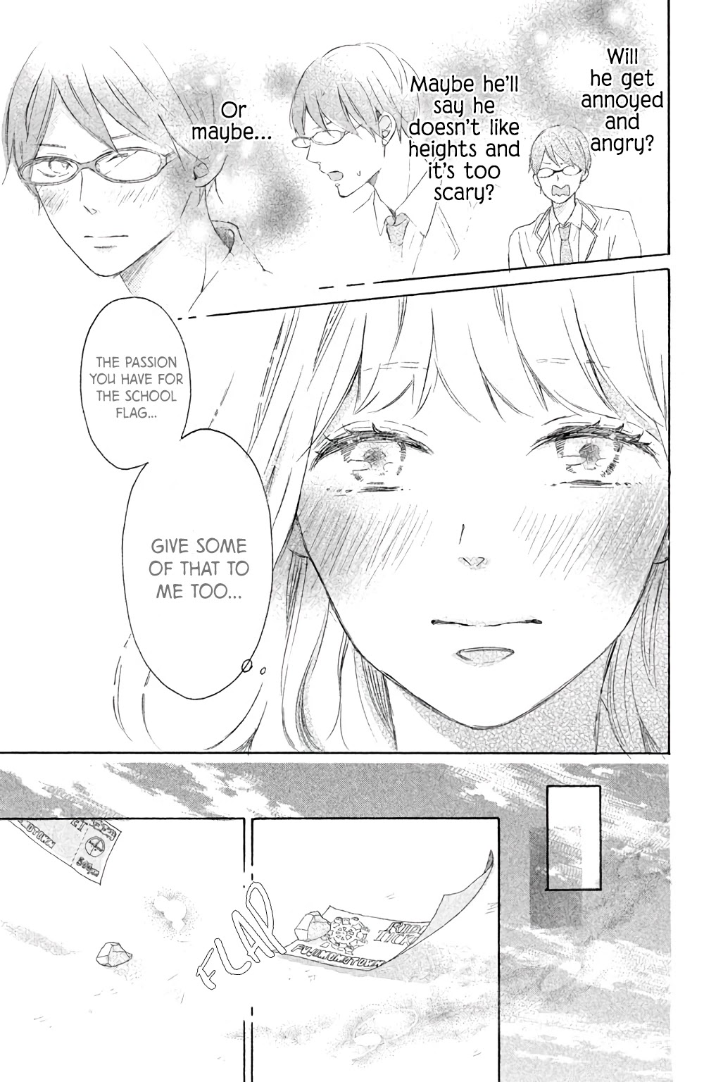 Hatsukoi ni Kiss Chapter 6 page 35 - Chapter 6: Uno-kun's Love is the Sky