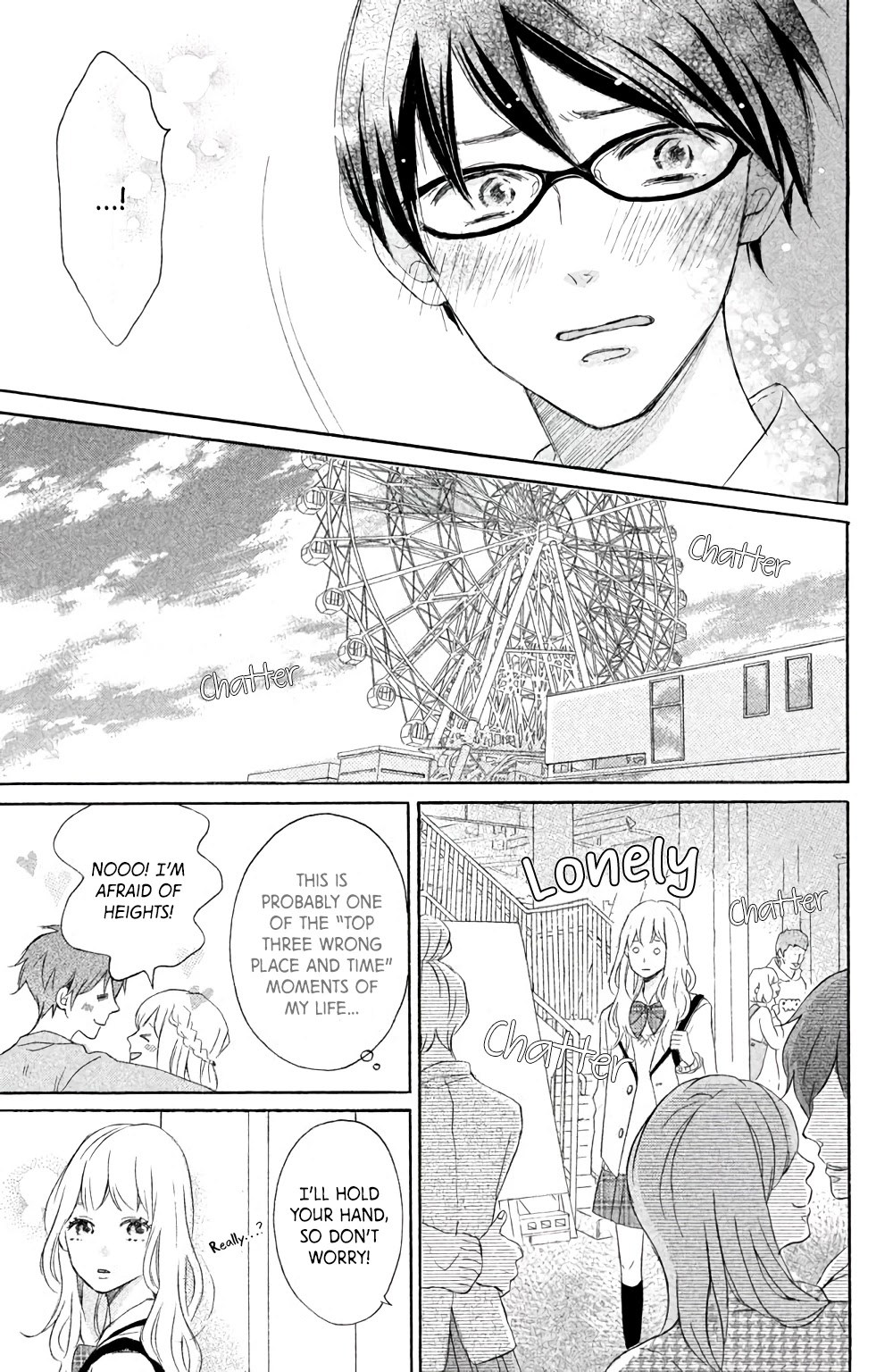 Hatsukoi ni Kiss Chapter 6 page 41 - Chapter 6: Uno-kun's Love is the Sky