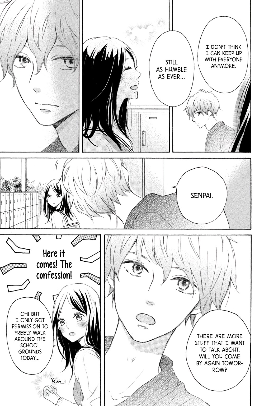 Hatsukoi ni Kiss Chapter 7 page 12 - Chapter 7: Wanting You to Blush in February