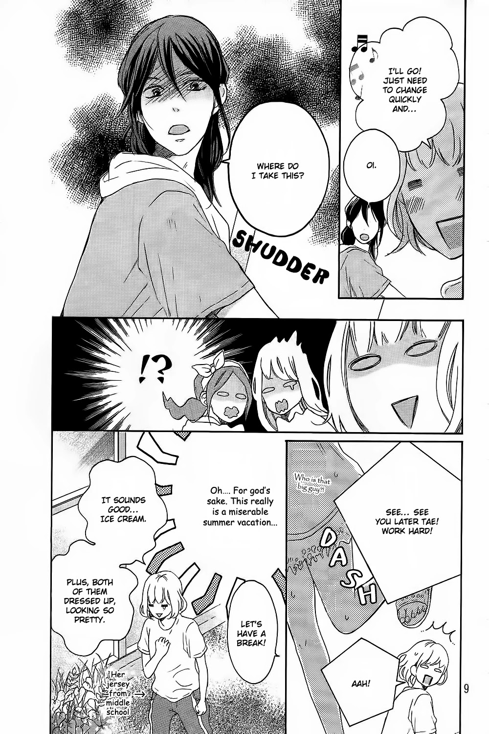 Hatsukoi ni Kiss Chapter 8 page 14 - Chapter 8: Kanjuku Summer End [END]