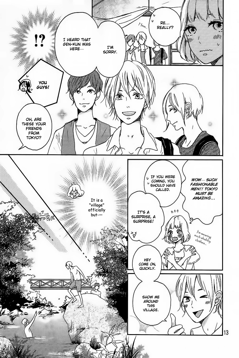 Hatsukoi ni Kiss Chapter 8 page 18 - Chapter 8: Kanjuku Summer End [END]