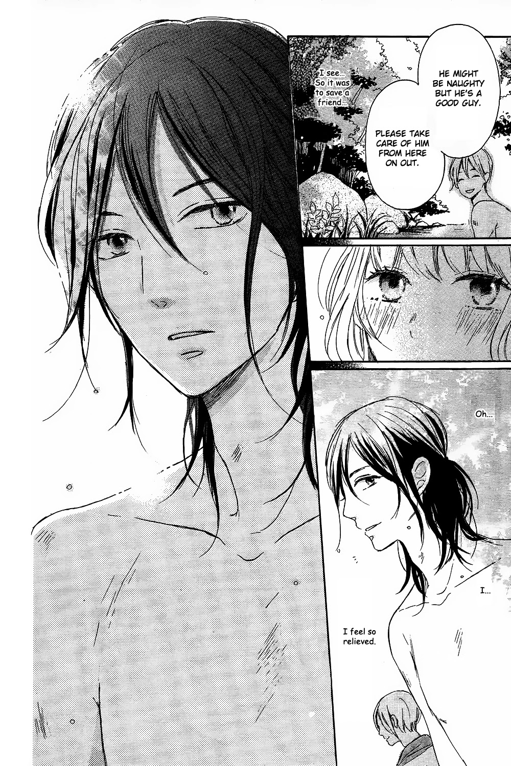 Hatsukoi ni Kiss Chapter 8 page 21 - Chapter 8: Kanjuku Summer End [END]
