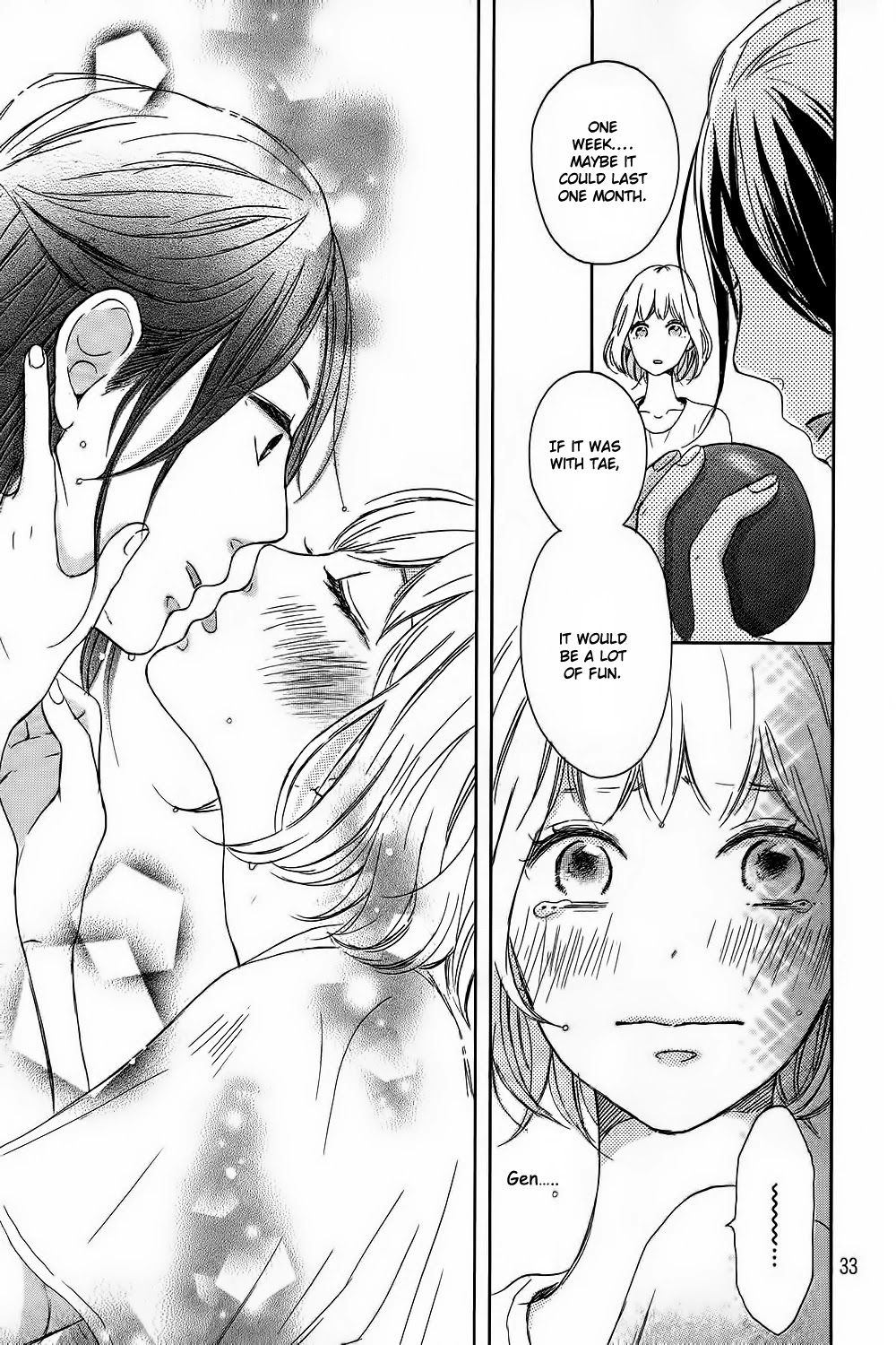 Hatsukoi ni Kiss Chapter 8 page 38 - Chapter 8: Kanjuku Summer End [END]