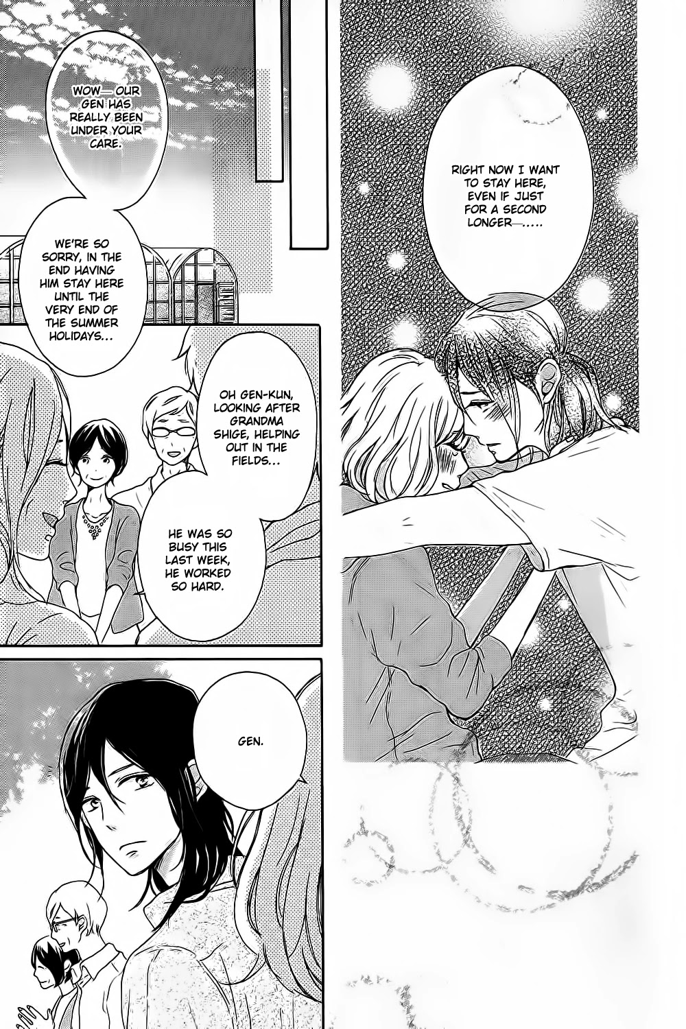 Hatsukoi ni Kiss Chapter 8 page 50 - Chapter 8: Kanjuku Summer End [END]