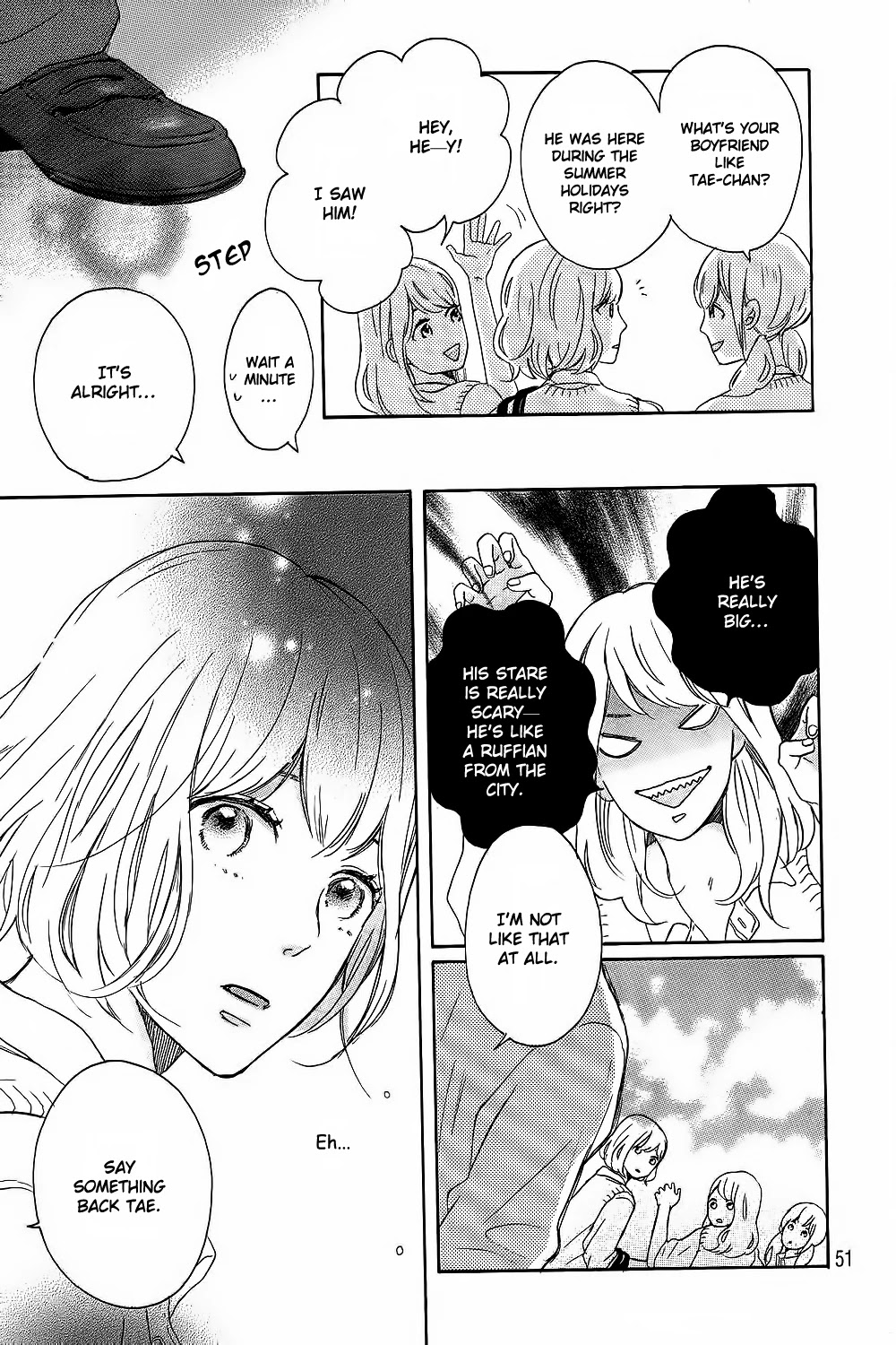 Hatsukoi ni Kiss Chapter 8 page 56 - Chapter 8: Kanjuku Summer End [END]