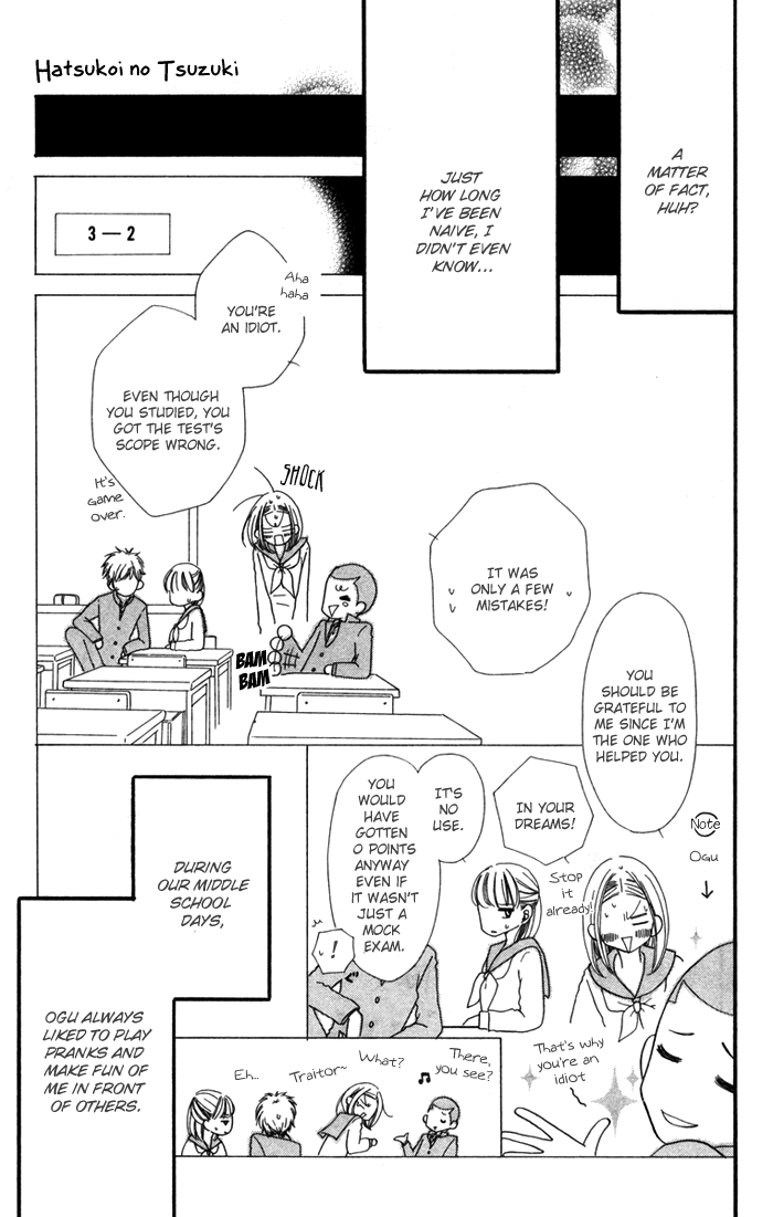Hatsukoi no Tsuzuki Chapter 1.2 page 11 - Chapter 1 v2 : Hatsukoi no Tsuzuki