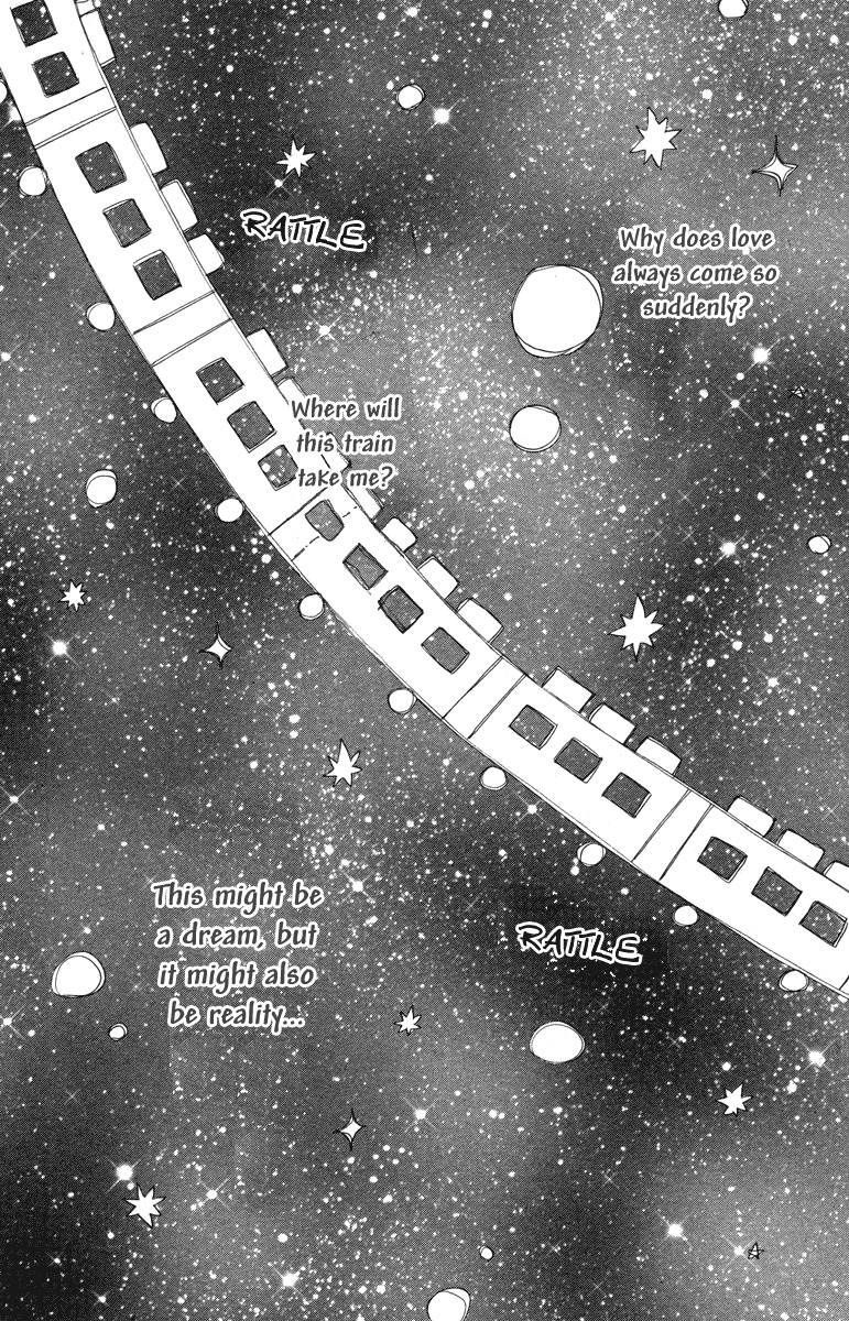 Hatsukoi Rocket Chapter 2 page 3 - Chapter 2: Night Train Traveler's Journal