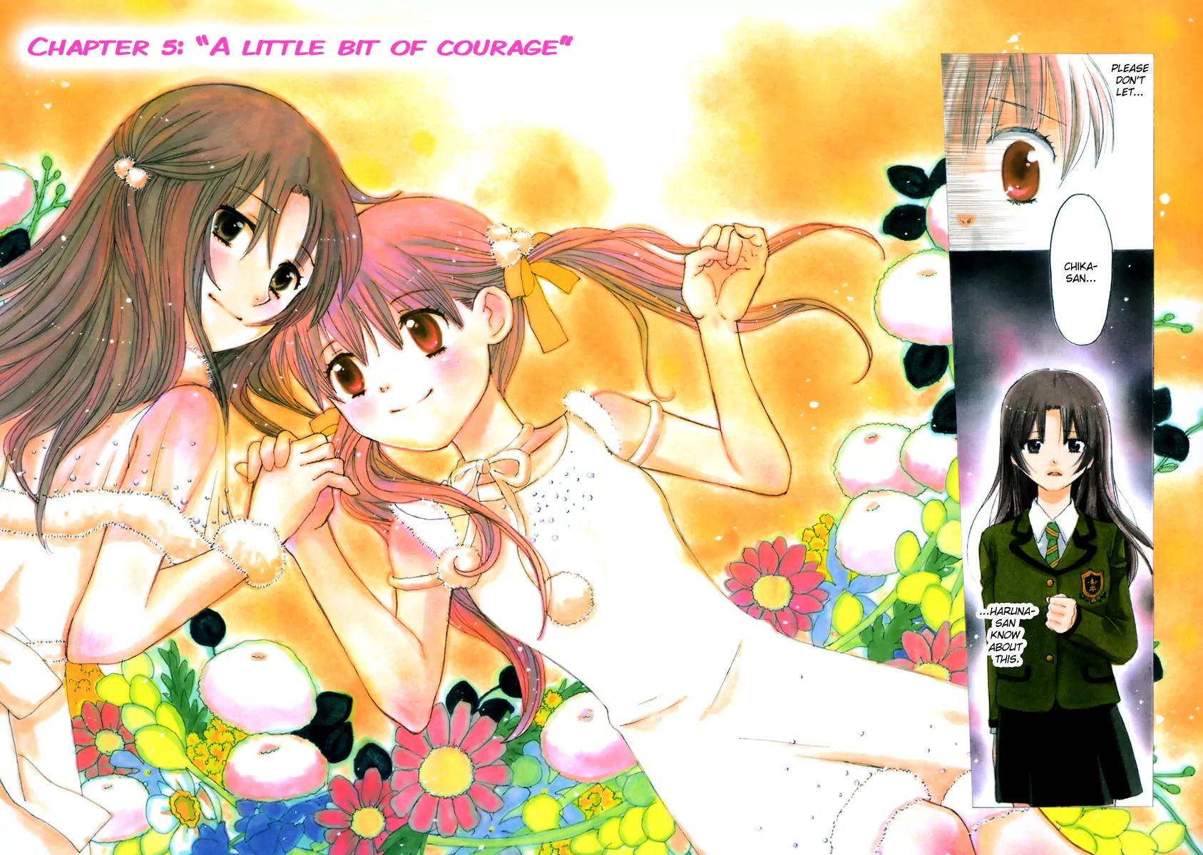Hatsukoi Shimai Chapter 5 page 2 - Chapter 5: A Little Bit of Courage
