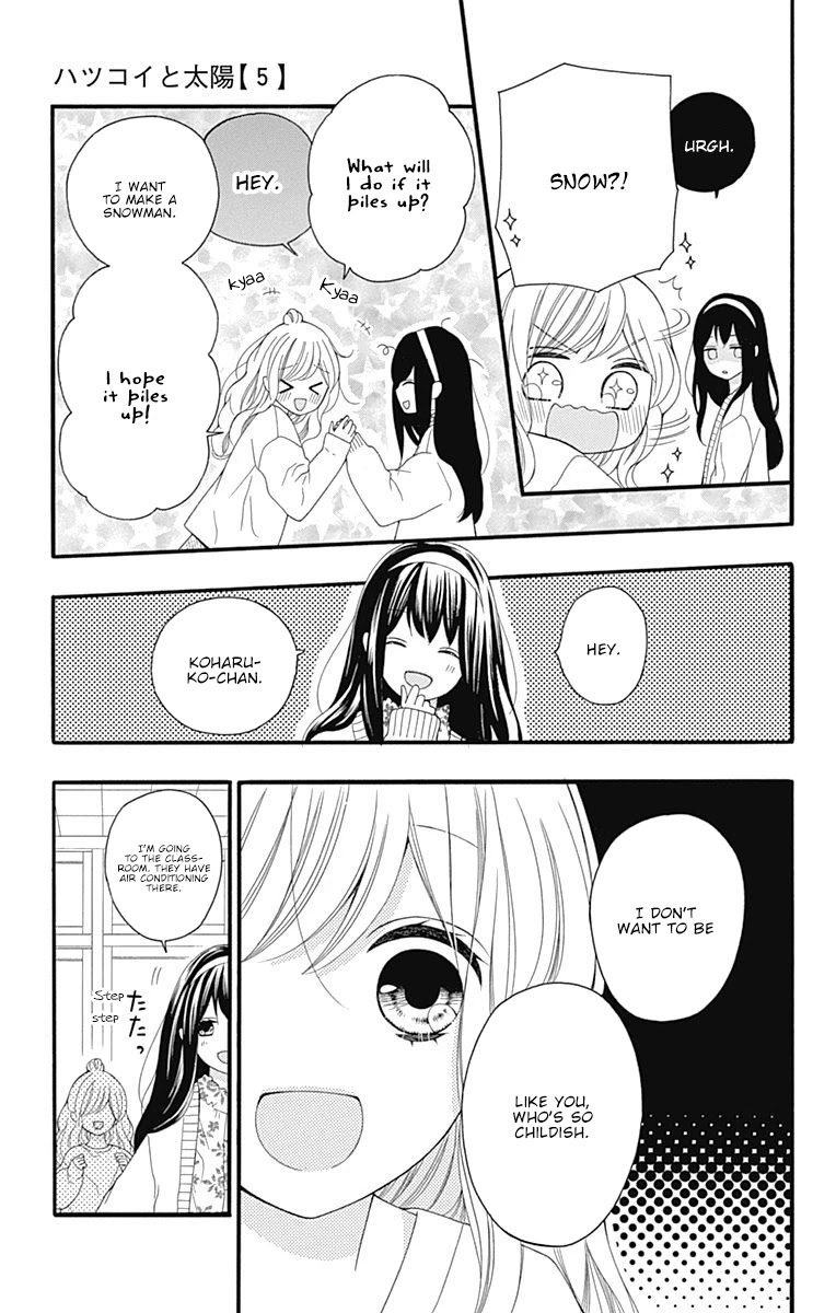 Hatsukoi to Taiyou Chapter 19 page 8 - Chapter 19: Story 19