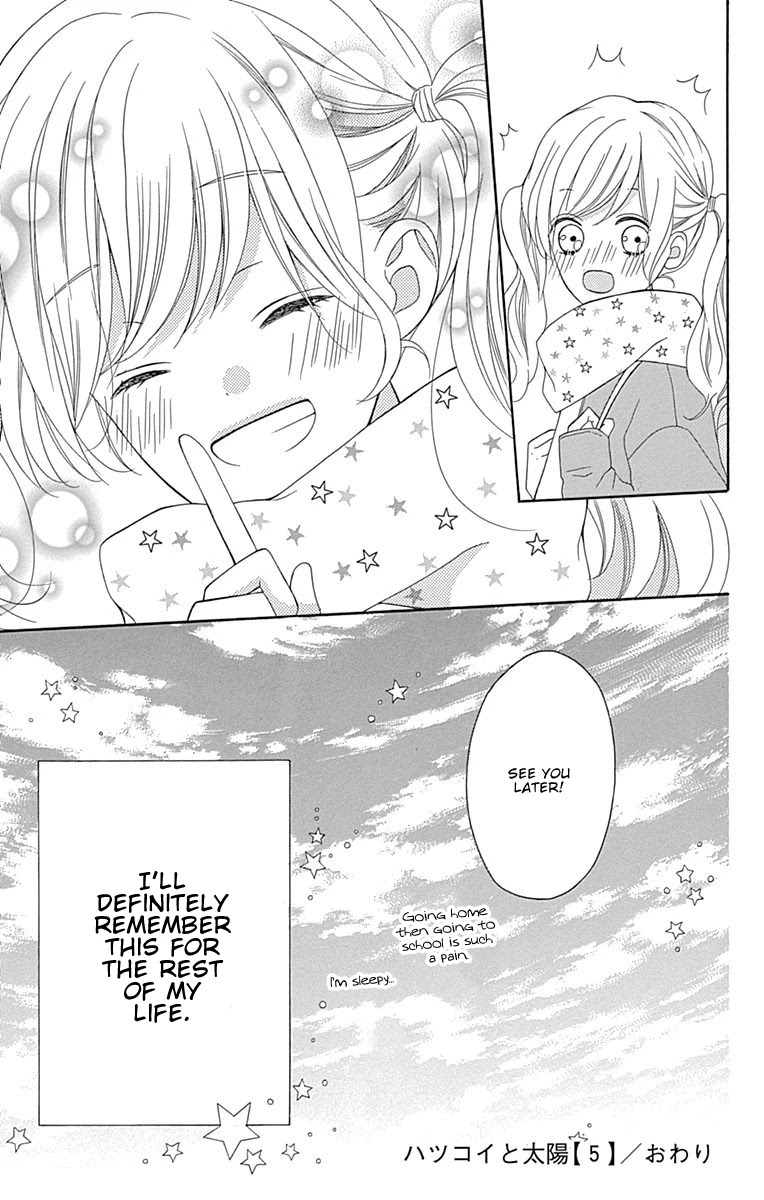 Hatsukoi to Taiyou Chapter 20 page 40 - Chapter 20: Story 20