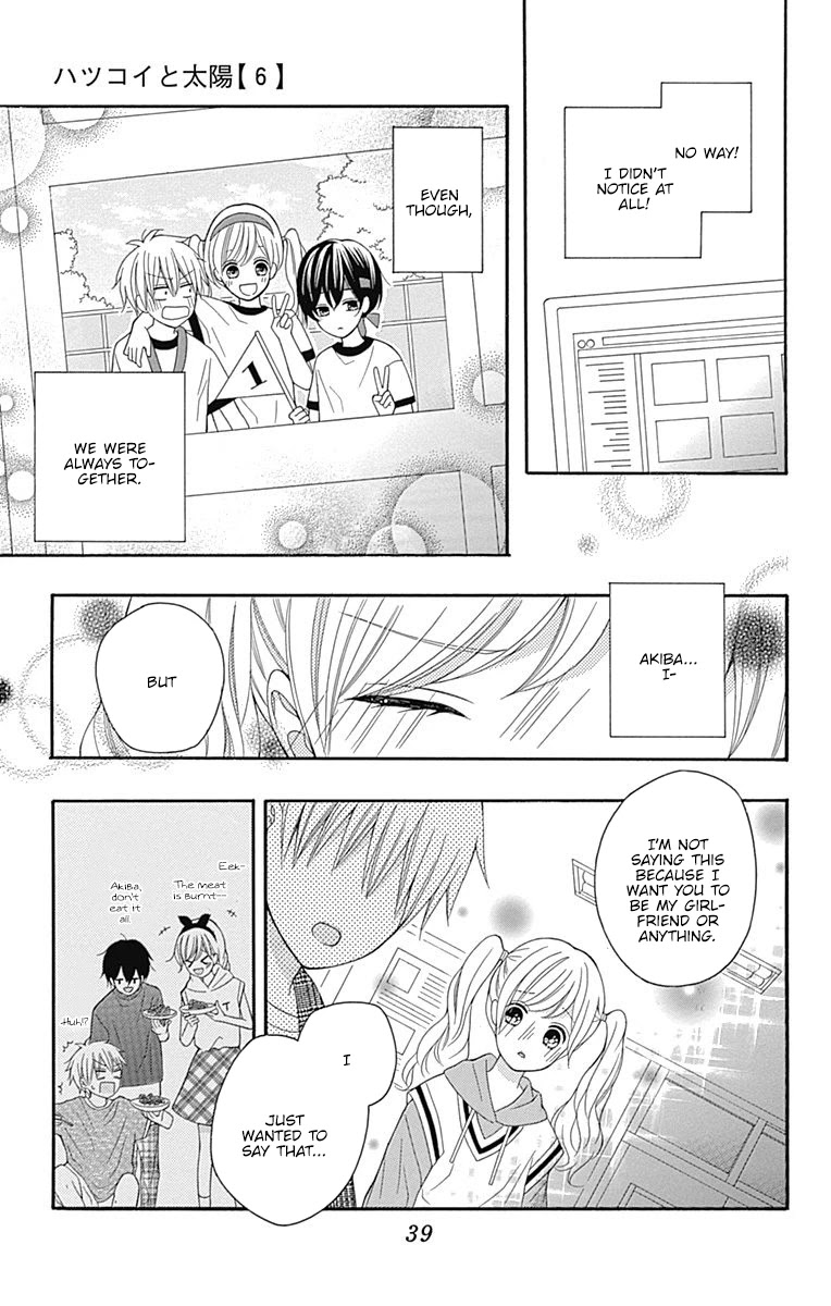 Hatsukoi to Taiyou Chapter 21 page 40 - Chapter 21: Story 21