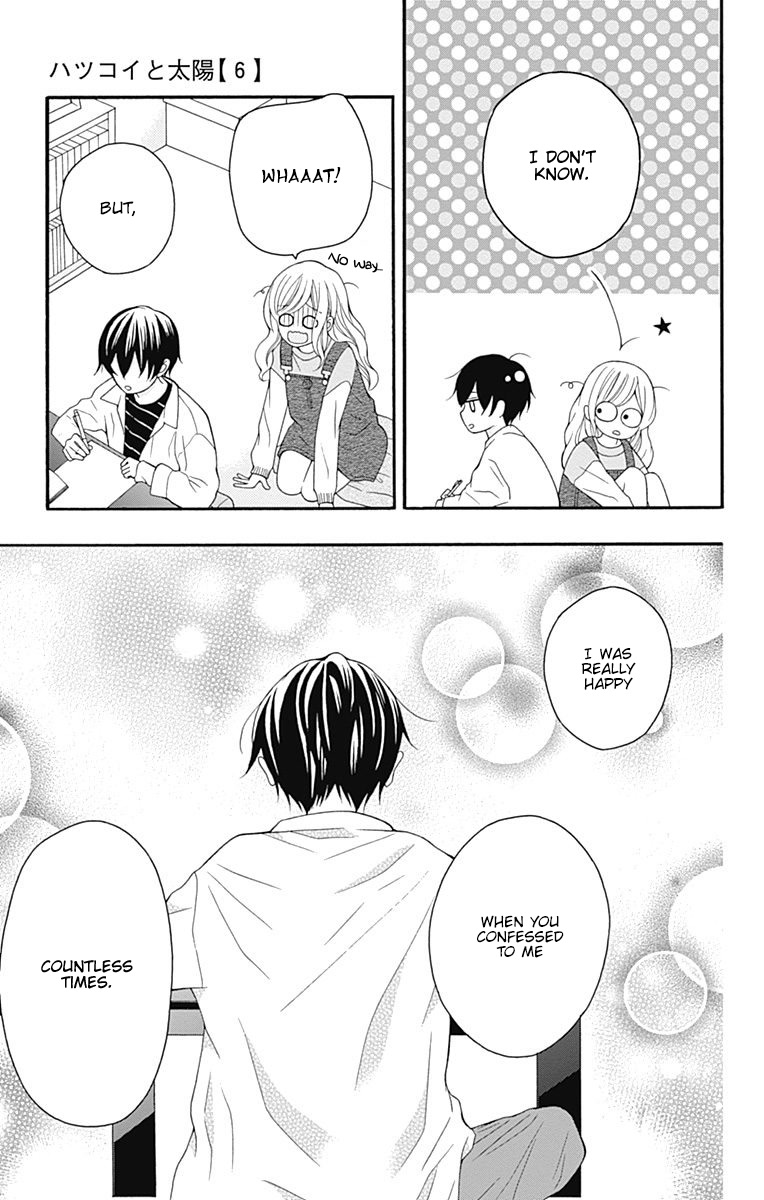 Hatsukoi to Taiyou Chapter 24 page 25 - Chapter 24: Story 24