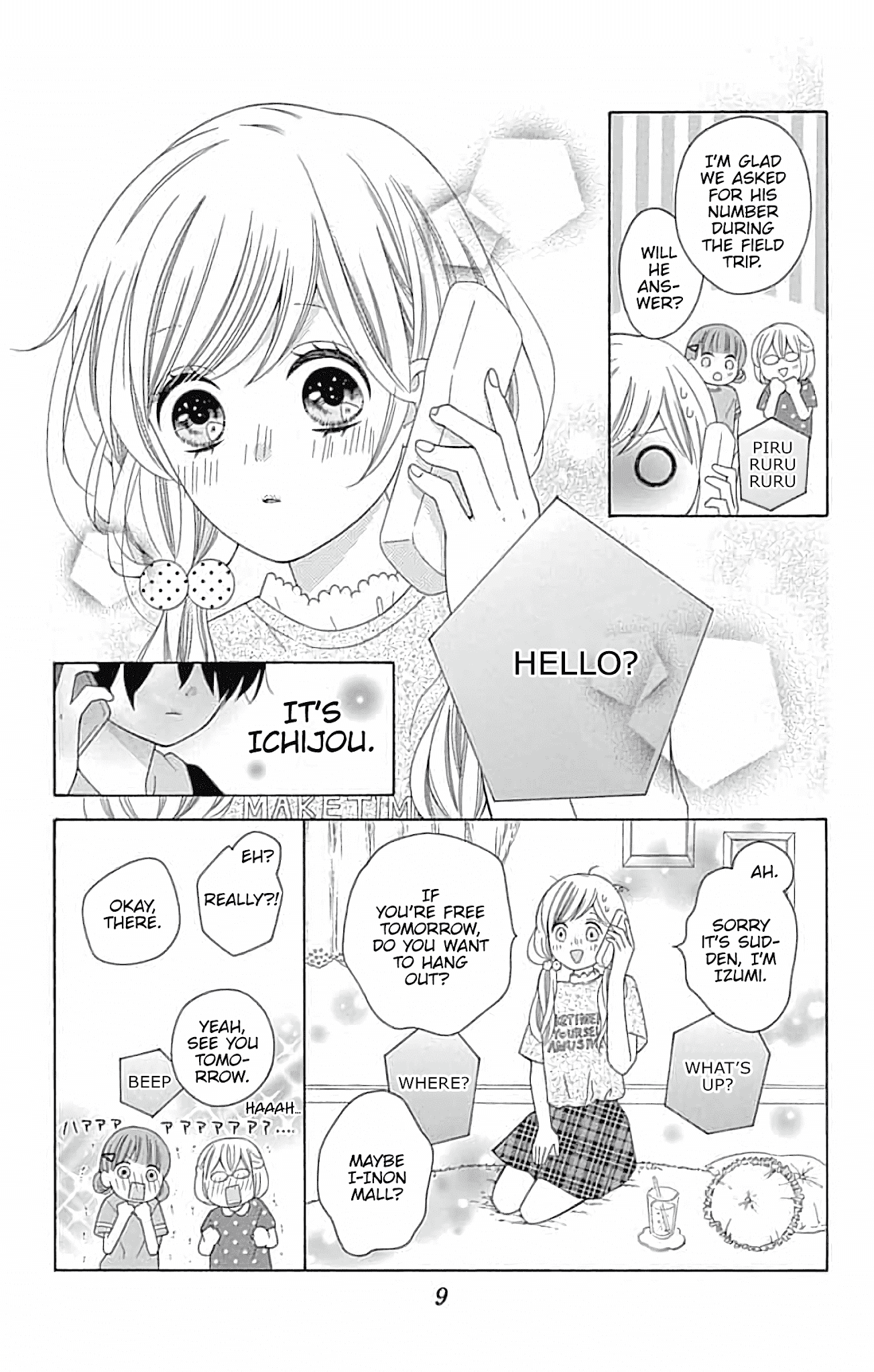 Hatsukoi to Taiyou Chapter 5 page 10 - Chapter 5: Story 5