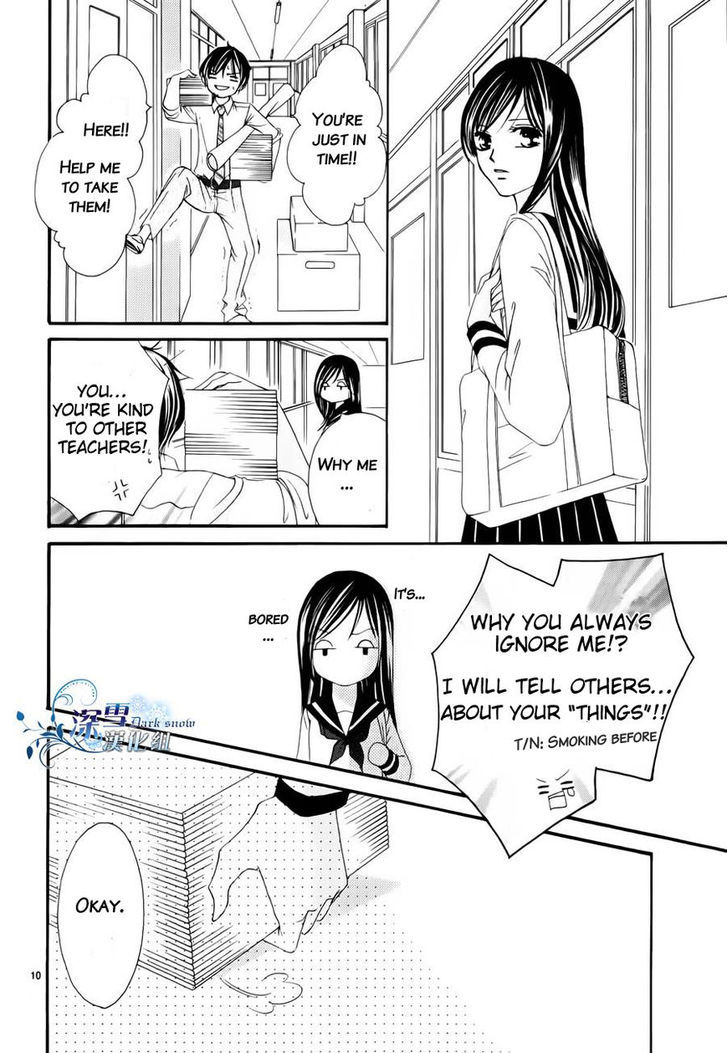 Hatsukoi wa Marude Yaiba no You ni Chapter 3.5 page 10 - Chapter 3.5 : End