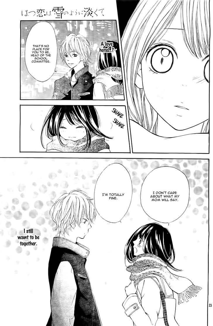 Hatsukoi wa Yuki no You ni Awakute Chapter 1 page 26 - Chapter 1