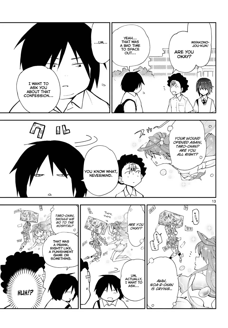 Hatsukoi Zombie Chapter 11 page 14 - Chapter 11: Heartbreak Suicide