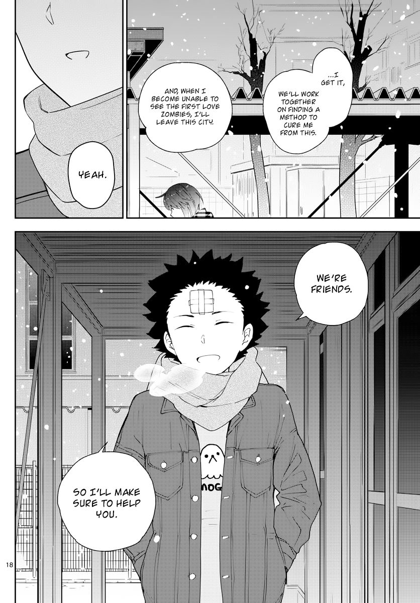 Hatsukoi Zombie Chapter 128 page 18 - Chapter 128: We Are Friends
