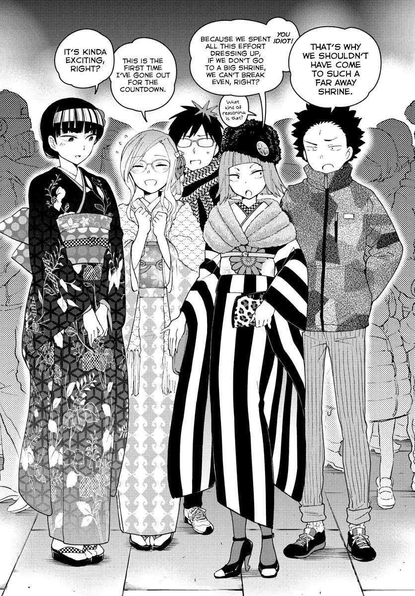 Hatsukoi Zombie Chapter 135 page 13 - Chapter 135: Even Sleeves Touching...
