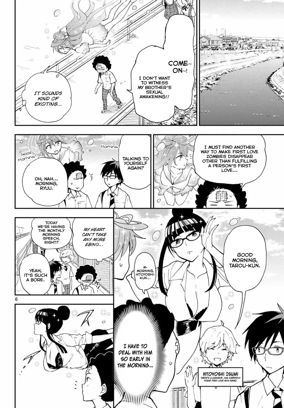 Hatsukoi Zombie Chapter 14 page 8 - Chapter 14: The name of the flower...