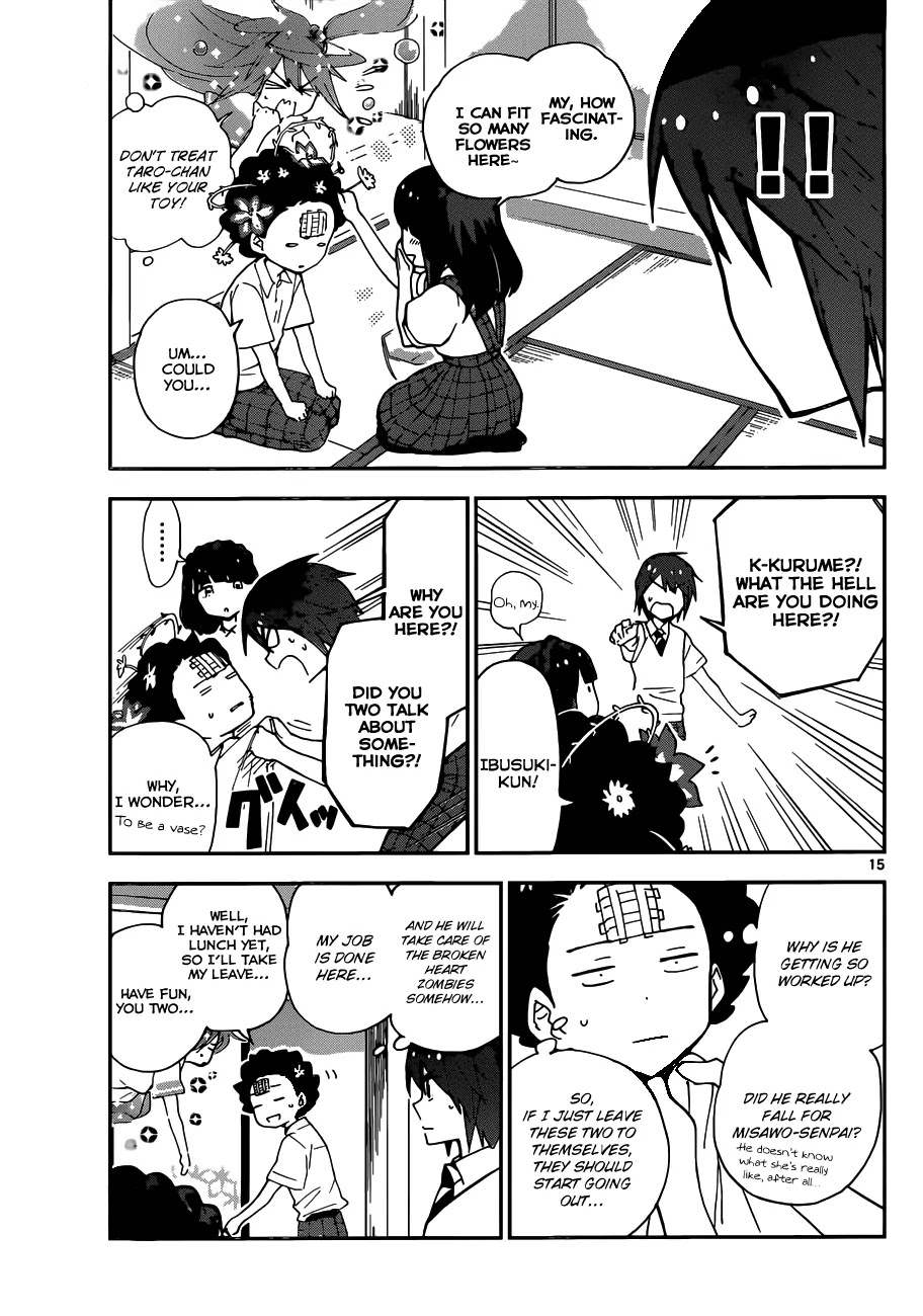 Hatsukoi Zombie Chapter 15 page 17 - Chapter 15: The secret garden