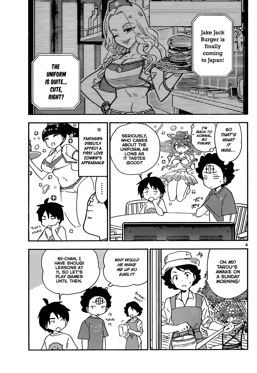 Hatsukoi Zombie Chapter 20 page 5 - Chapter 20: Let's go on a date ?