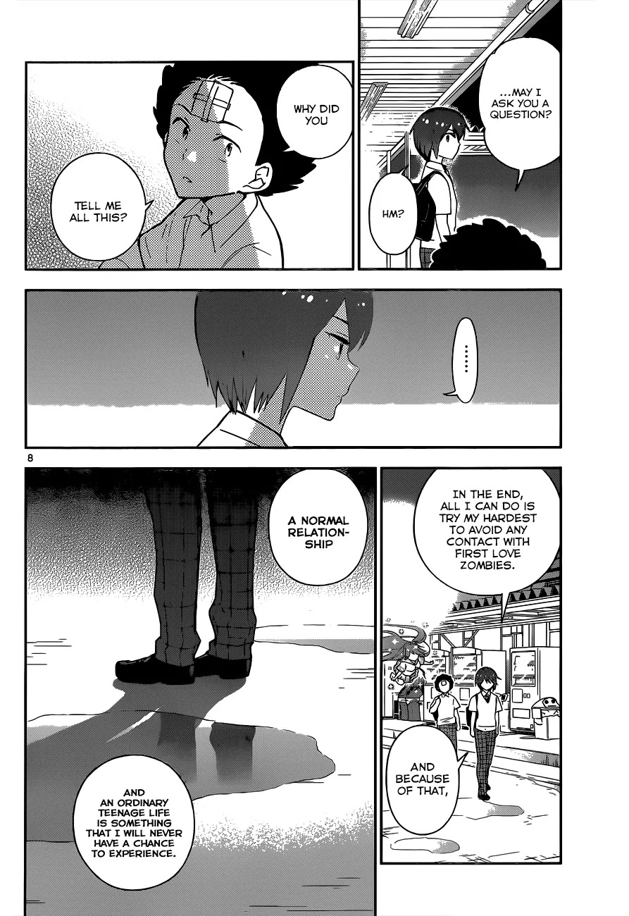 Hatsukoi Zombie Chapter 24 page 9 - Chapter 24: The Night After...