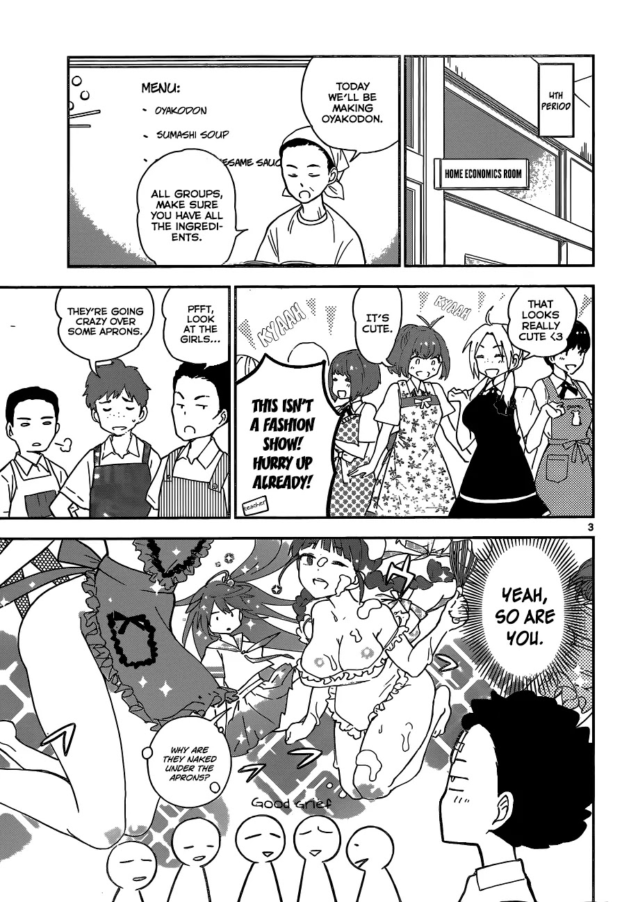 Hatsukoi Zombie Chapter 29 page 4 - Chapter 29: Let's Cook!