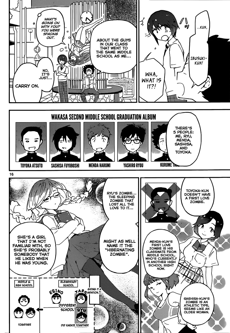Hatsukoi Zombie Chapter 31 page 17 - Chapter 31: Thorny Alert