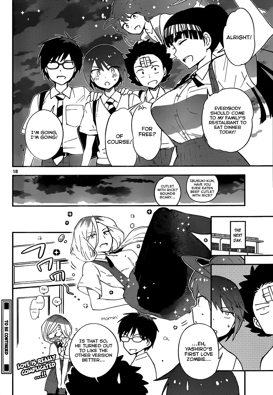 Hatsukoi Zombie Chapter 35 page 18 - Chapter 35: Good Morning