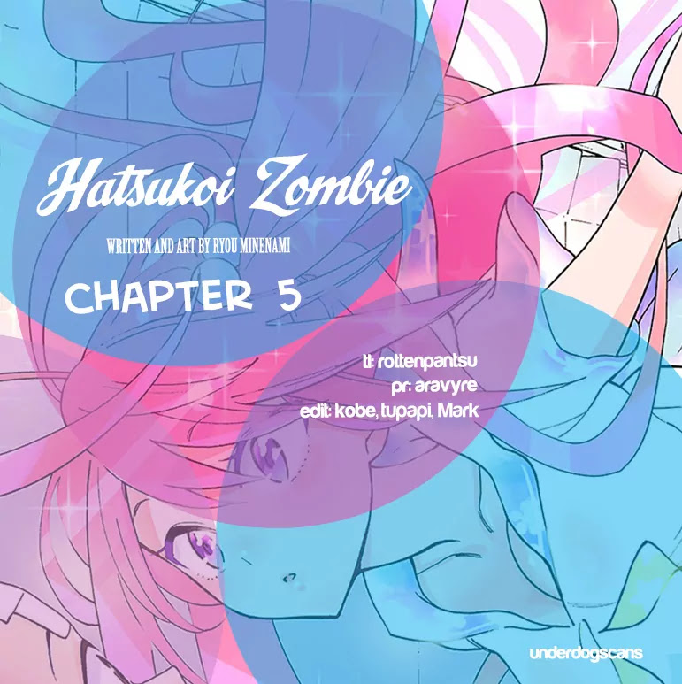 Hatsukoi Zombie Chapter 5 page 1 - Chapter 5: Getting ahead and confession