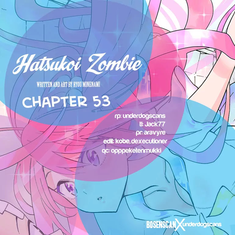 Hatsukoi Zombie Chapter 53 page 1 - Chapter 53: The Tenth Year of "I Love You"