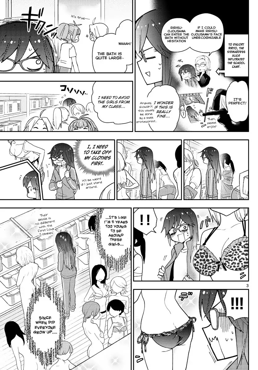 Hatsukoi Zombie Chapter 63 page 4 - Chapter 63: Trouble at the Women's bath