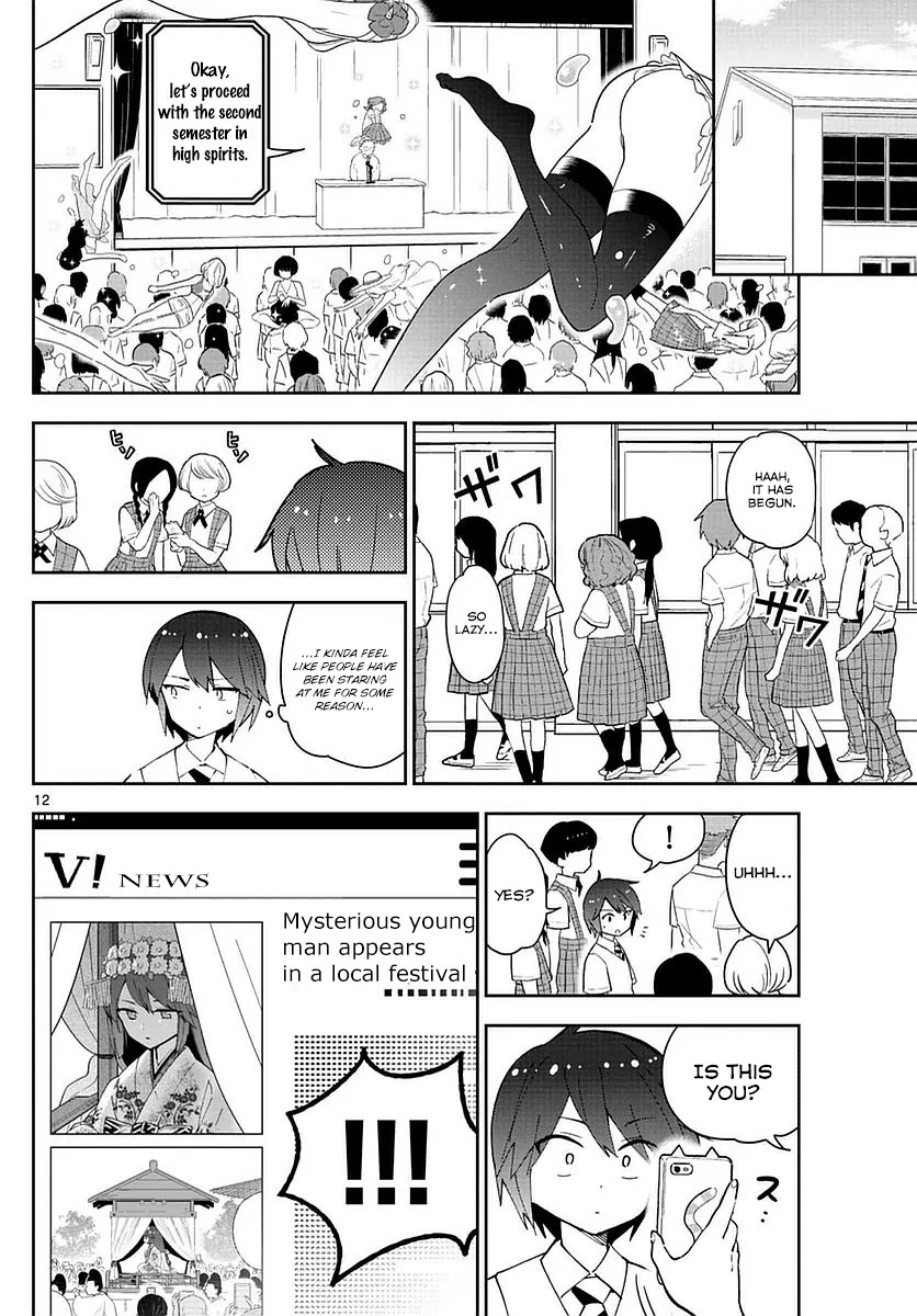 Hatsukoi Zombie Chapter 75 page 12 - Chapter 75: New Semester