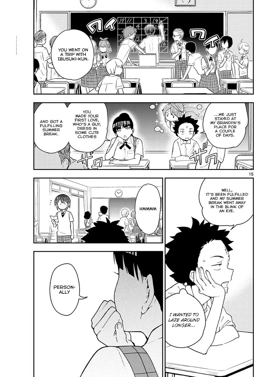 Hatsukoi Zombie Chapter 75 page 15 - Chapter 75: New Semester