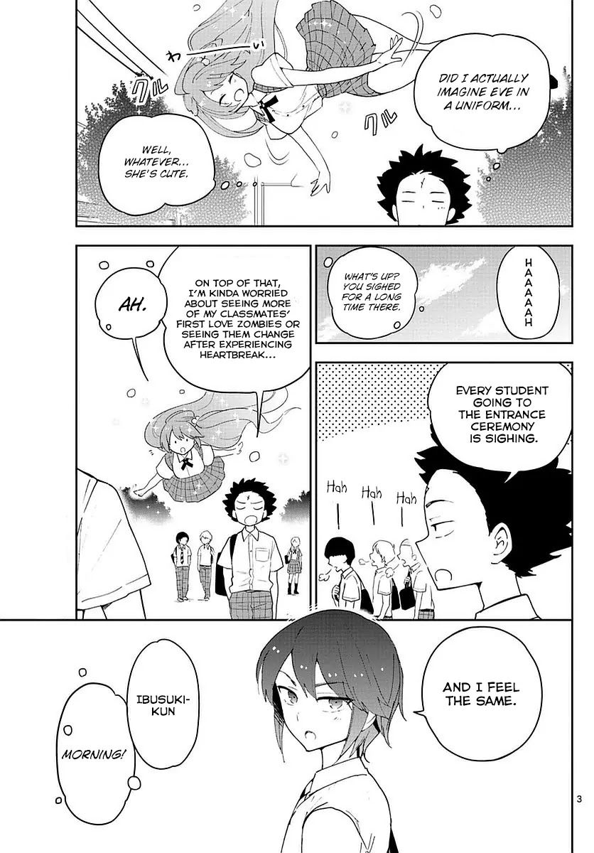 Hatsukoi Zombie Chapter 75 page 3 - Chapter 75: New Semester