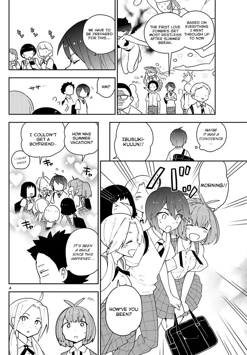 Hatsukoi Zombie Chapter 75 page 4 - Chapter 75: New Semester