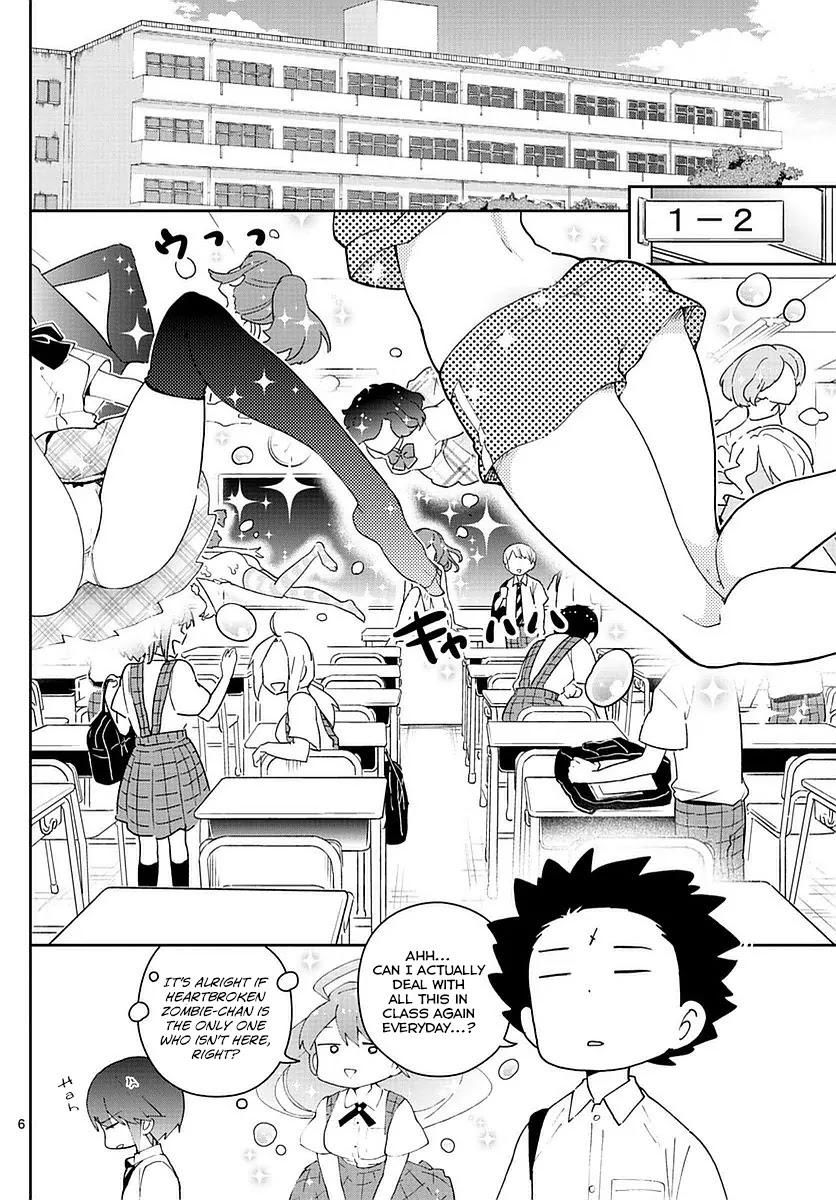 Hatsukoi Zombie Chapter 75 page 6 - Chapter 75: New Semester