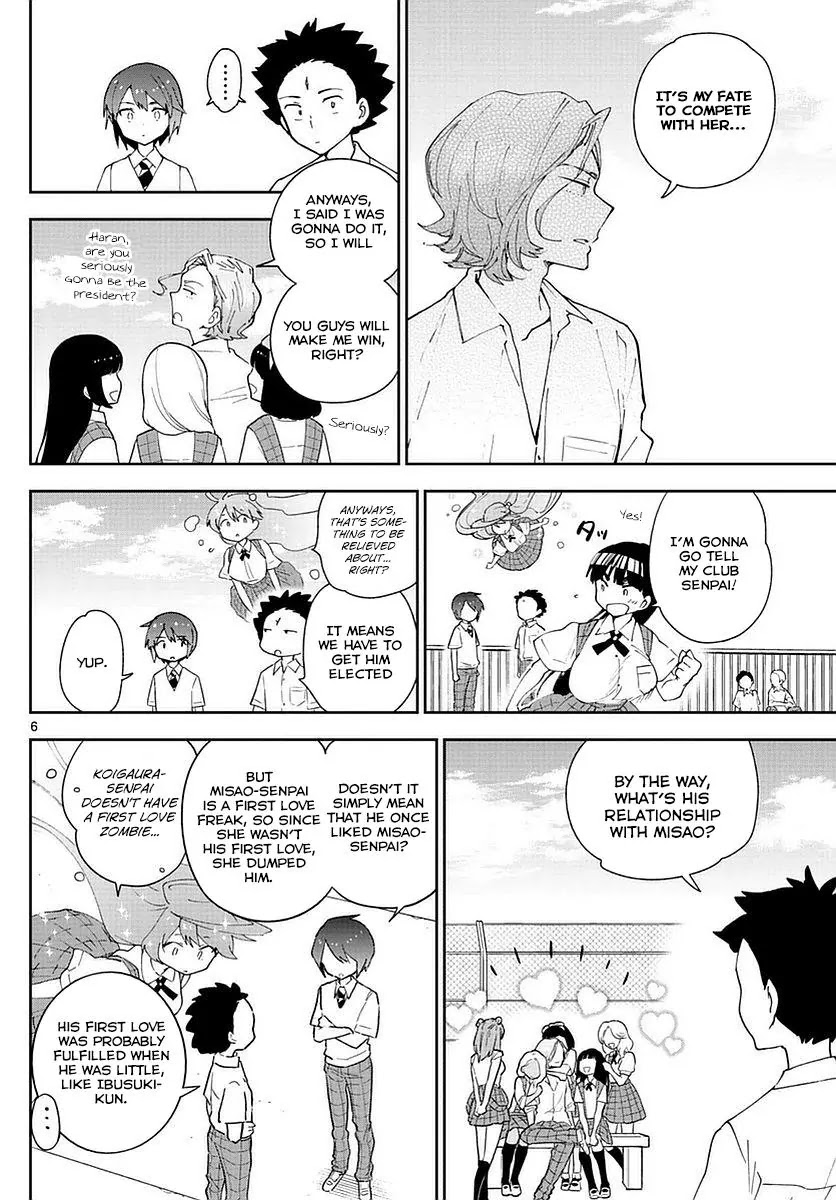 Hatsukoi Zombie Chapter 77 page 6 - Chapter 77: The Throne of the Most Popular