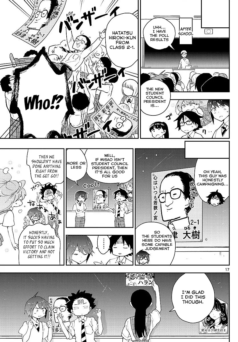 Hatsukoi Zombie Chapter 79 page 16 - Chapter 79: My first vote goes to you