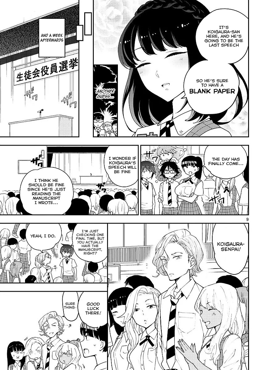 Hatsukoi Zombie Chapter 79 page 9 - Chapter 79: My first vote goes to you