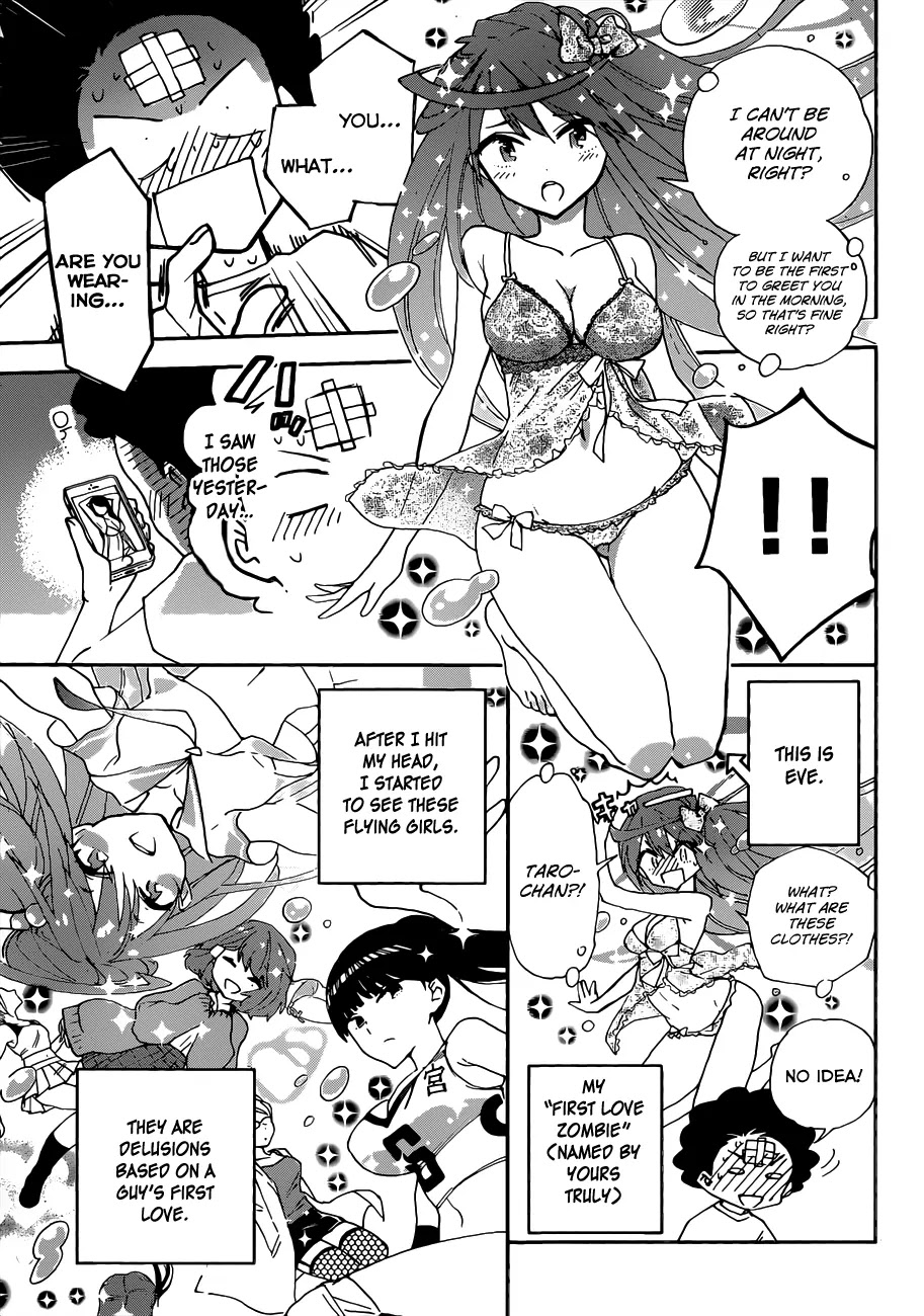 Hatsukoi Zombie Chapter 8 page 7 - Chapter 8: The birth of Ibusuki RIrito